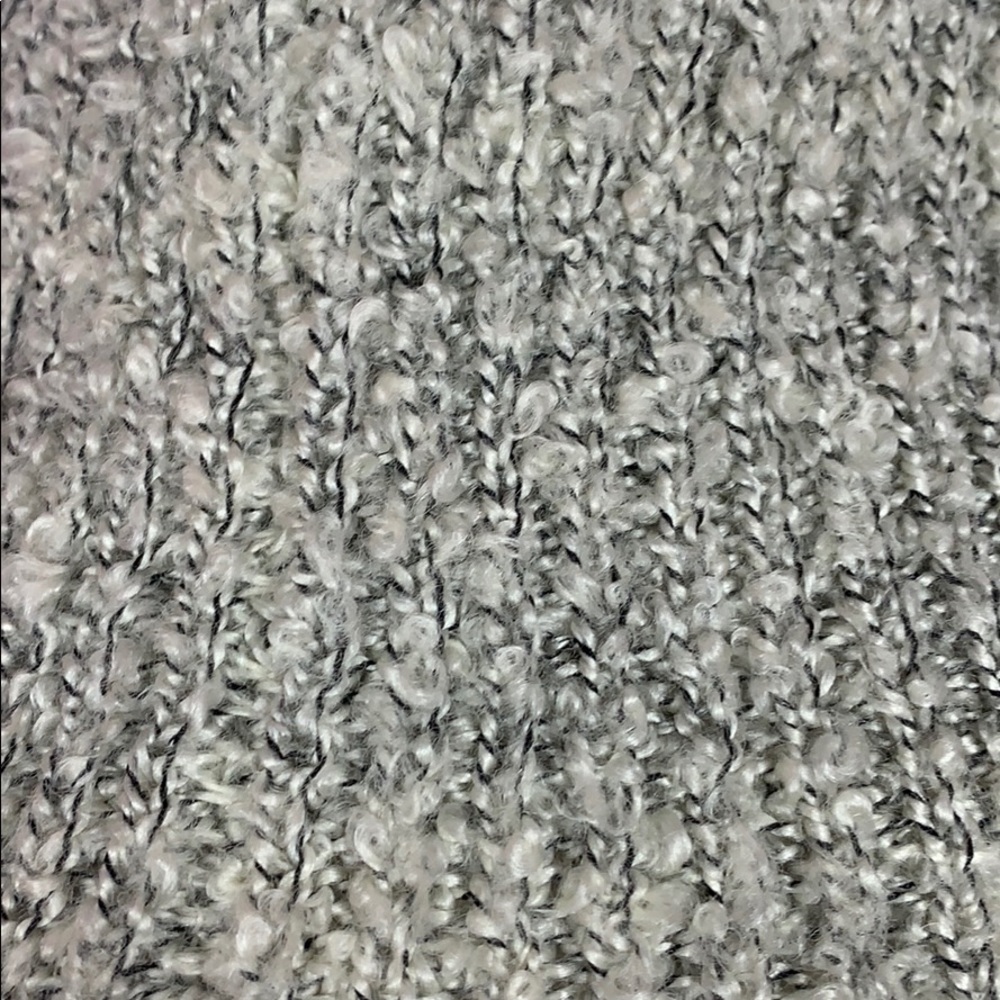 Olivia Sky multi texture gray/white sweater - Picture 7 of 10